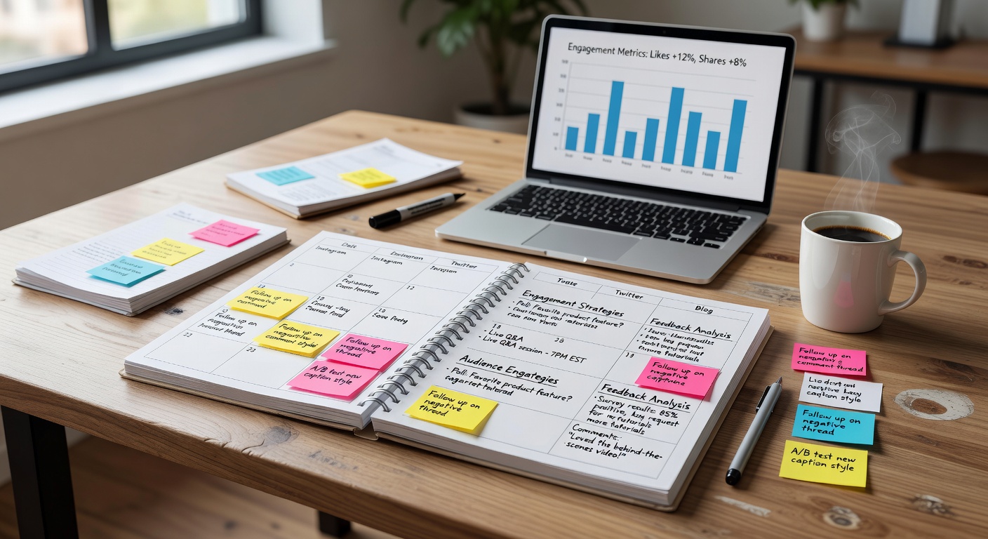 Audience engagement calendar