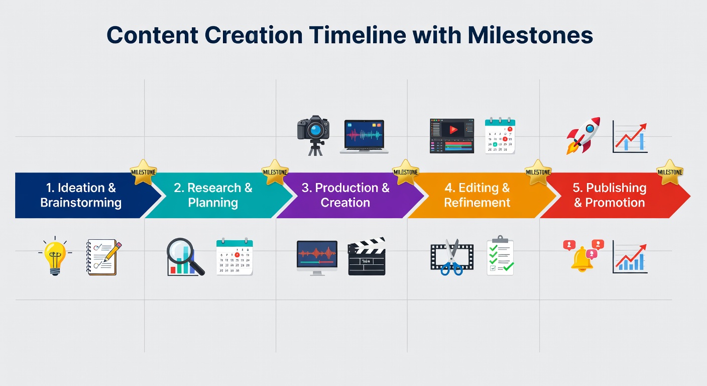 Content Creation Milestones