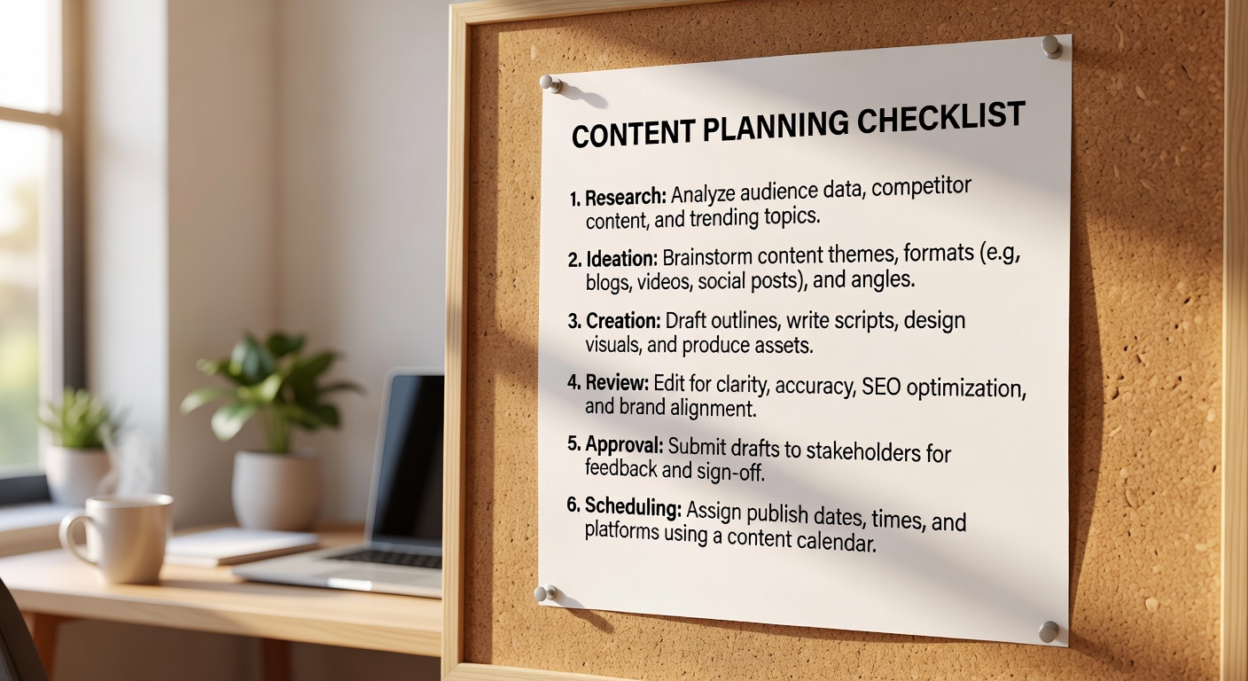 Planning Checklist