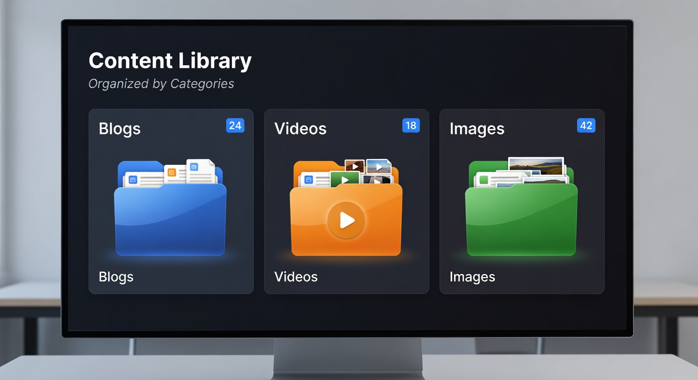 Organized Content Library